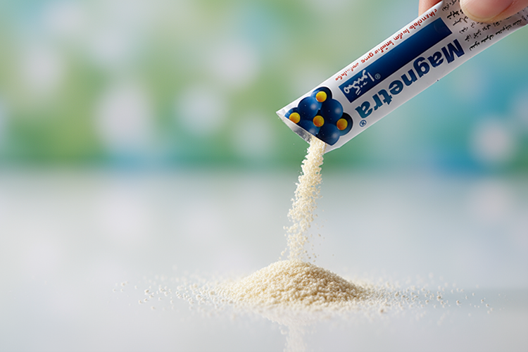 گرانولهای حلشونده پودر مگنترا با طعم لیمو